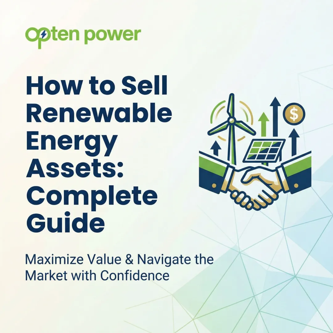 How to Sell Renewable Energy Assets: Complete Guide