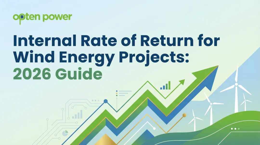 Internal Rate of Return for Wind Energy Projects: 2026 Guide