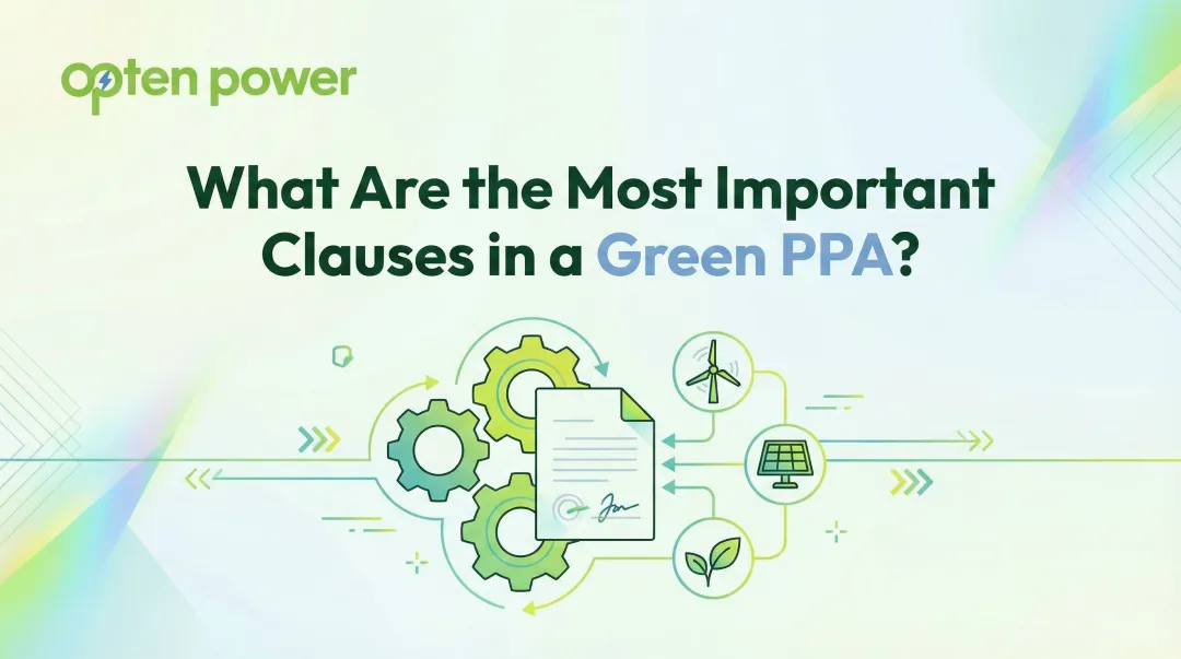 What Are the Most Important Clauses in a Green PPA?