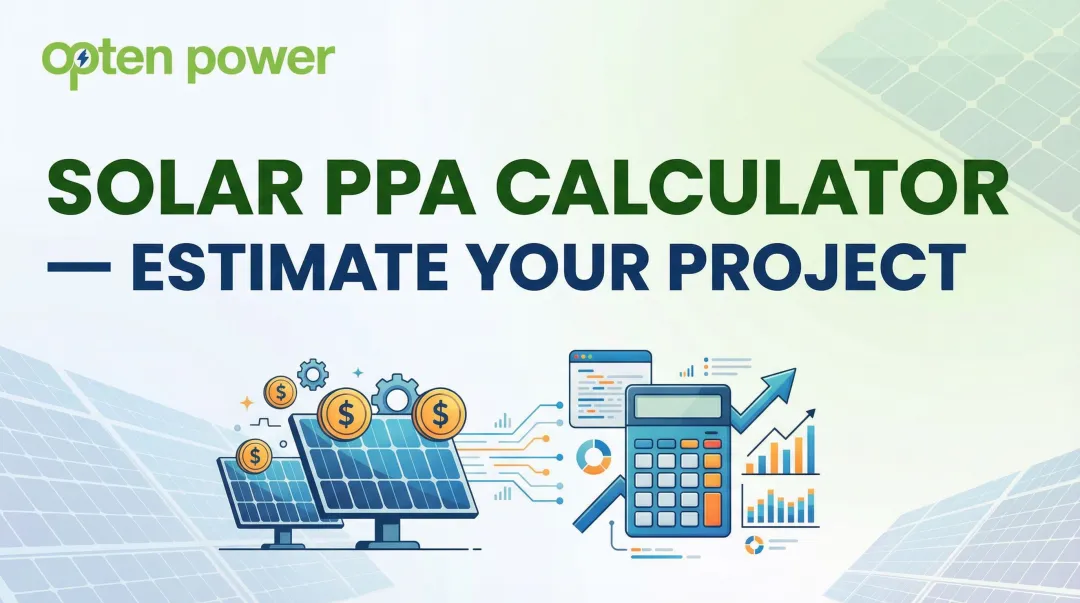 Solar PPA Calculator — Estimate Your Project