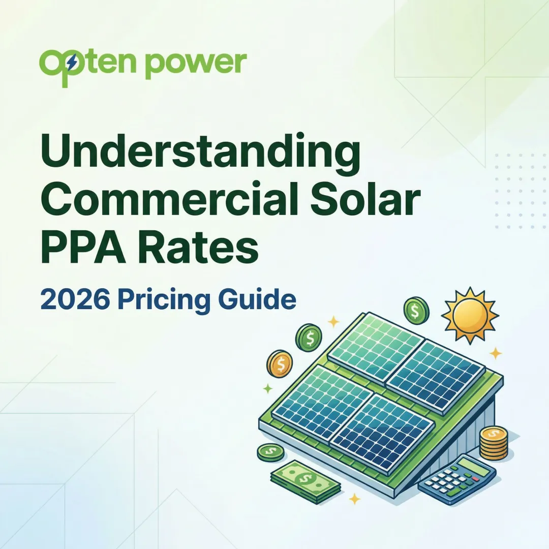 Understanding Commercial Solar PPA Rates: 2026 Pricing Guide