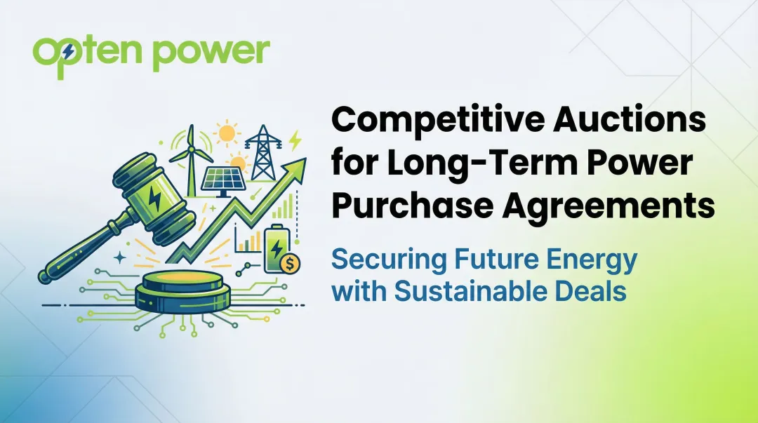 Competitive Auctions for Long-Term Power Purchase Agreements