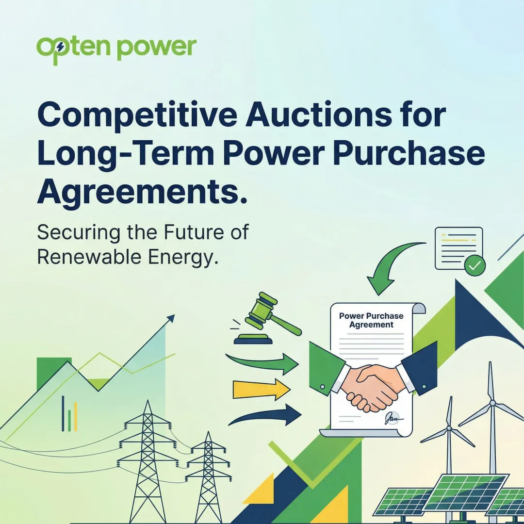 Competitive Auctions for Long-Term Power Purchase Agreements