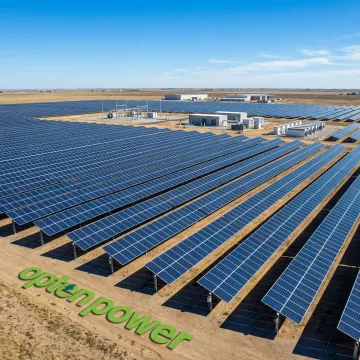 Large-scale solar energy installation serving commercial and industrial facilities in India