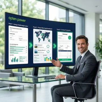 Step-by-step renewable energy procurement process on a digital platform for Indian C&I buyers