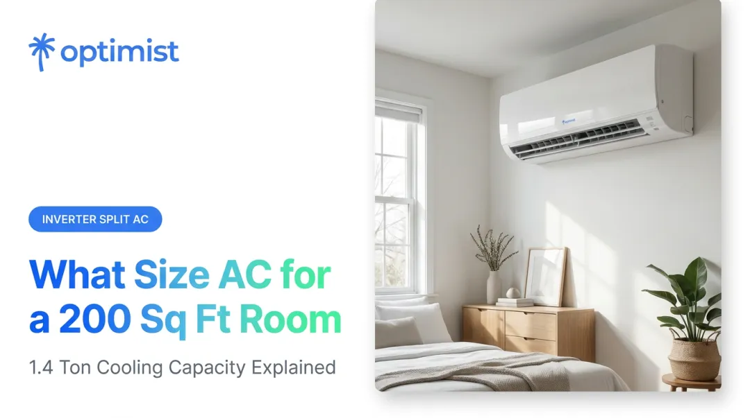 What Size AC for a 200 Sq Ft Room