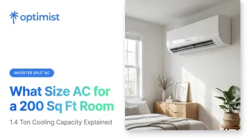 What Size AC for a 200 Sq Ft Room