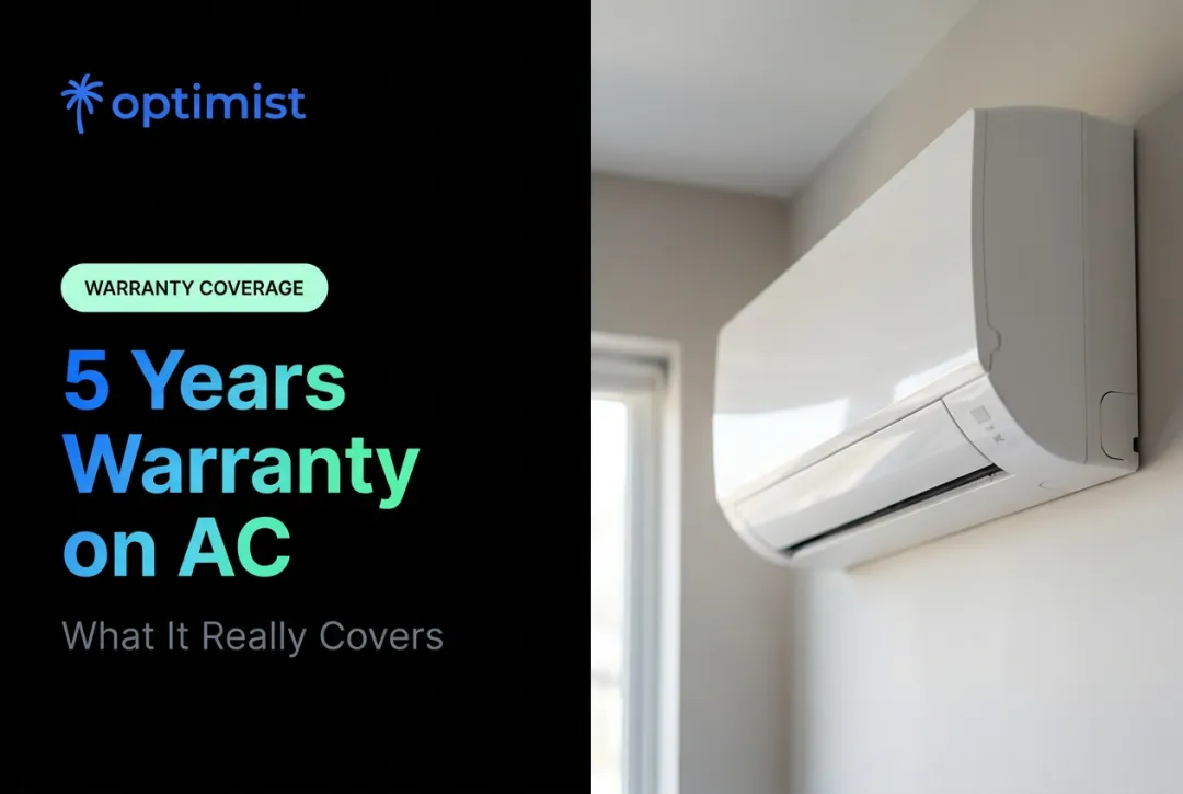 5 Years Warranty on AC: What It Really Covers