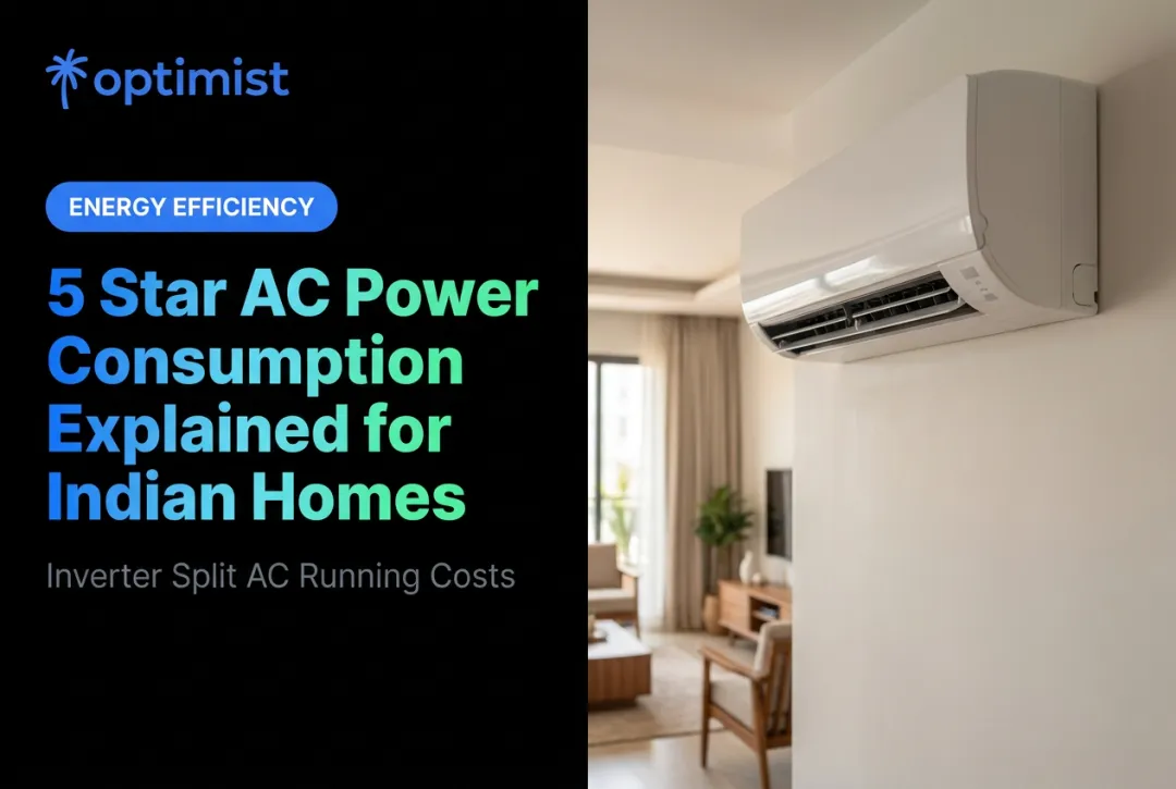 5 Star AC Power Consumption Explained for Indian Homes