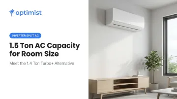 1.5 Ton AC Capacity for Room Size