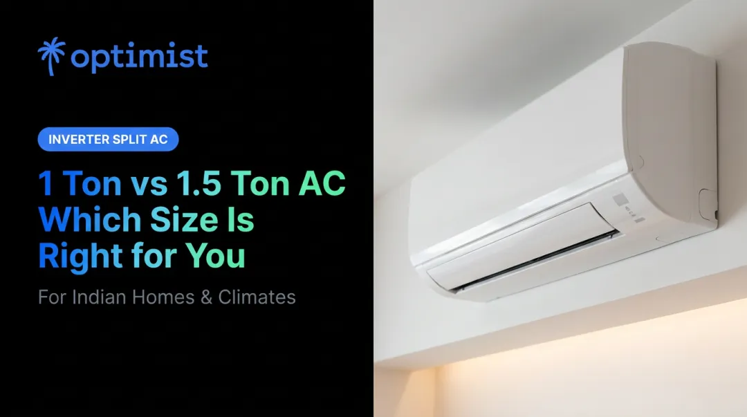 1 Ton vs 1.5 Ton AC Which Size Is Right for You