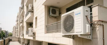 Urban Apartment Extreme Heat Zone India