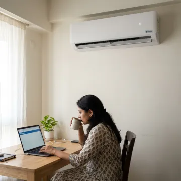 Home Office with Smart Split AC