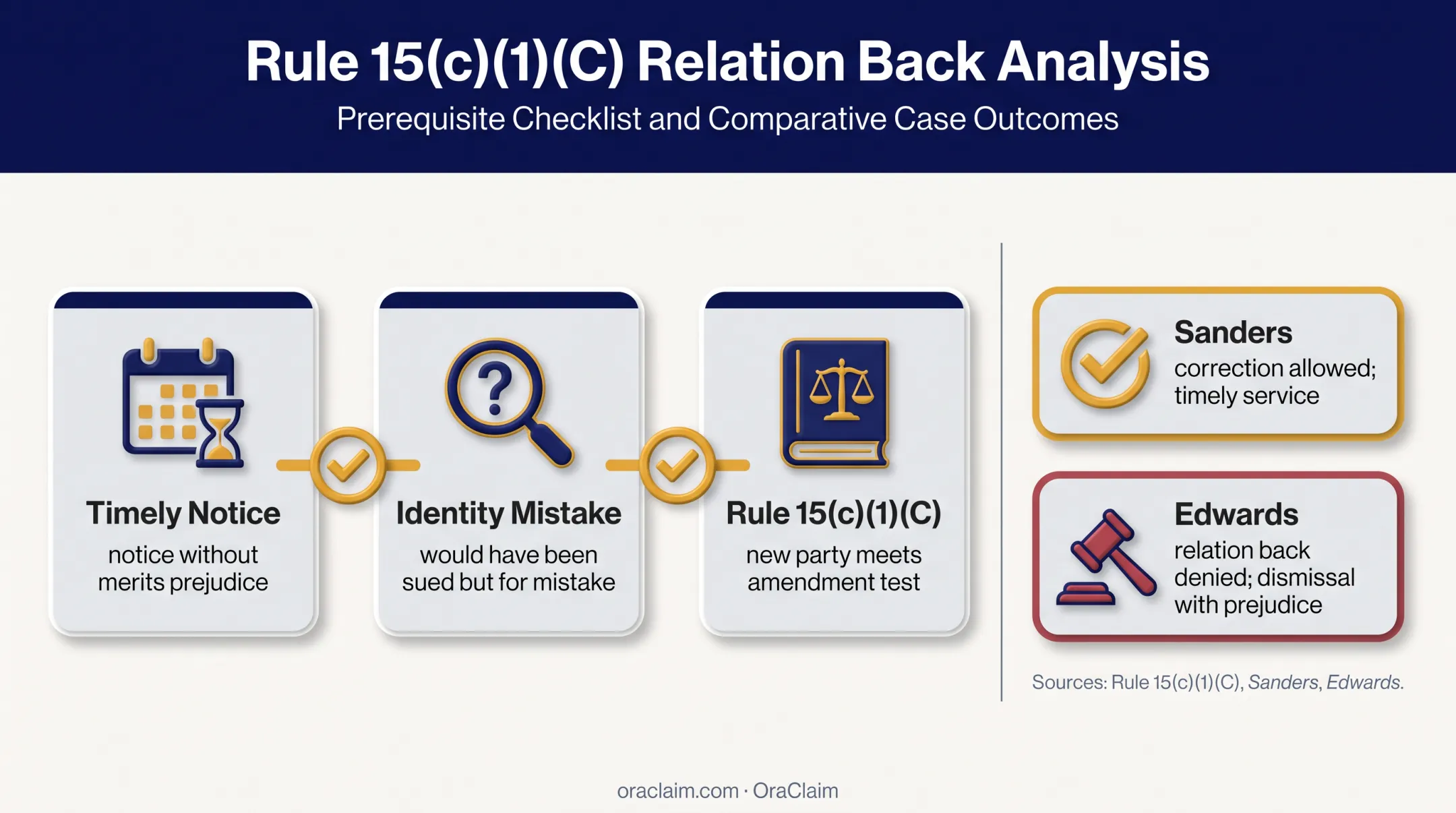 Rule 15 relation-back requirements and state case outcomes