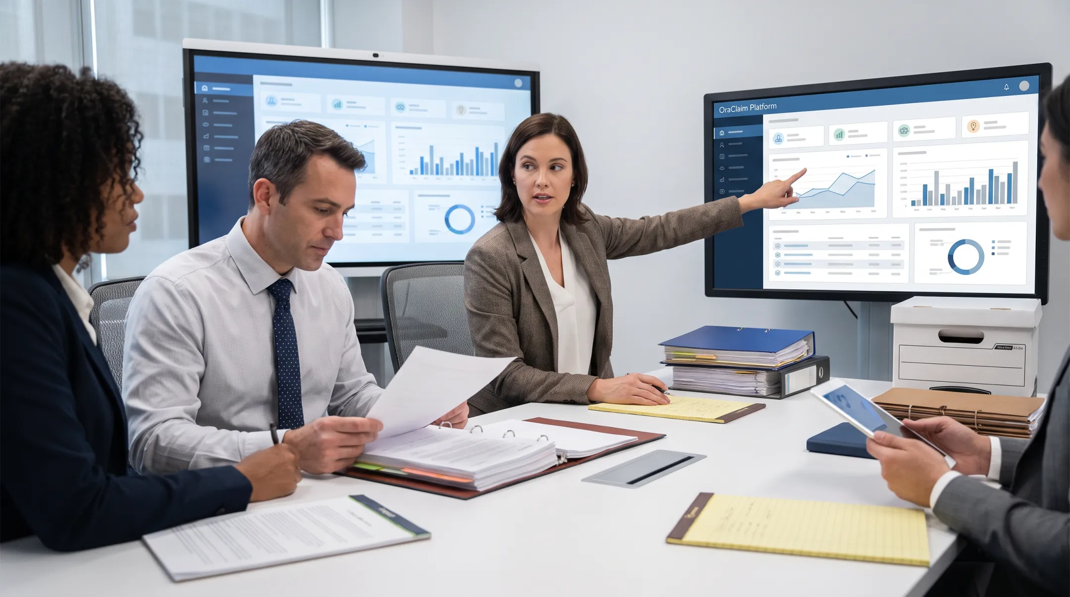 Defense lawyers using OraClaim platform to organize claim data