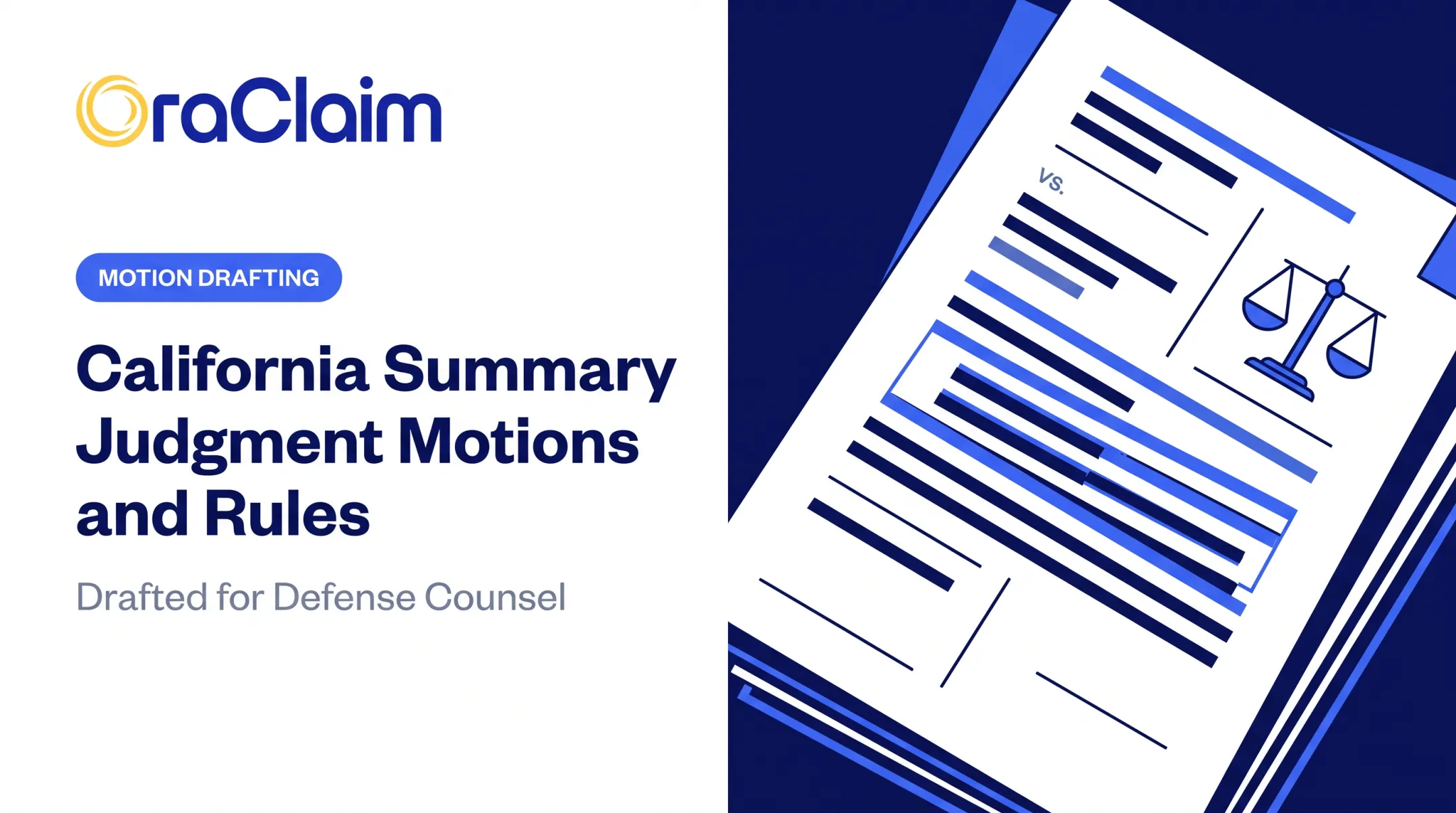 California Summary Judgment Motions and Rules