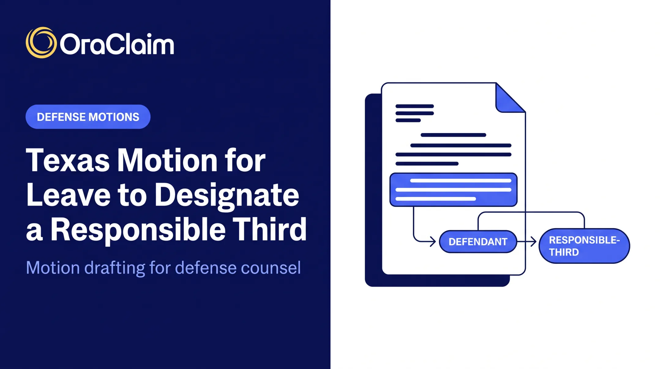 Texas Motion for Leave to Designate a Responsible Third