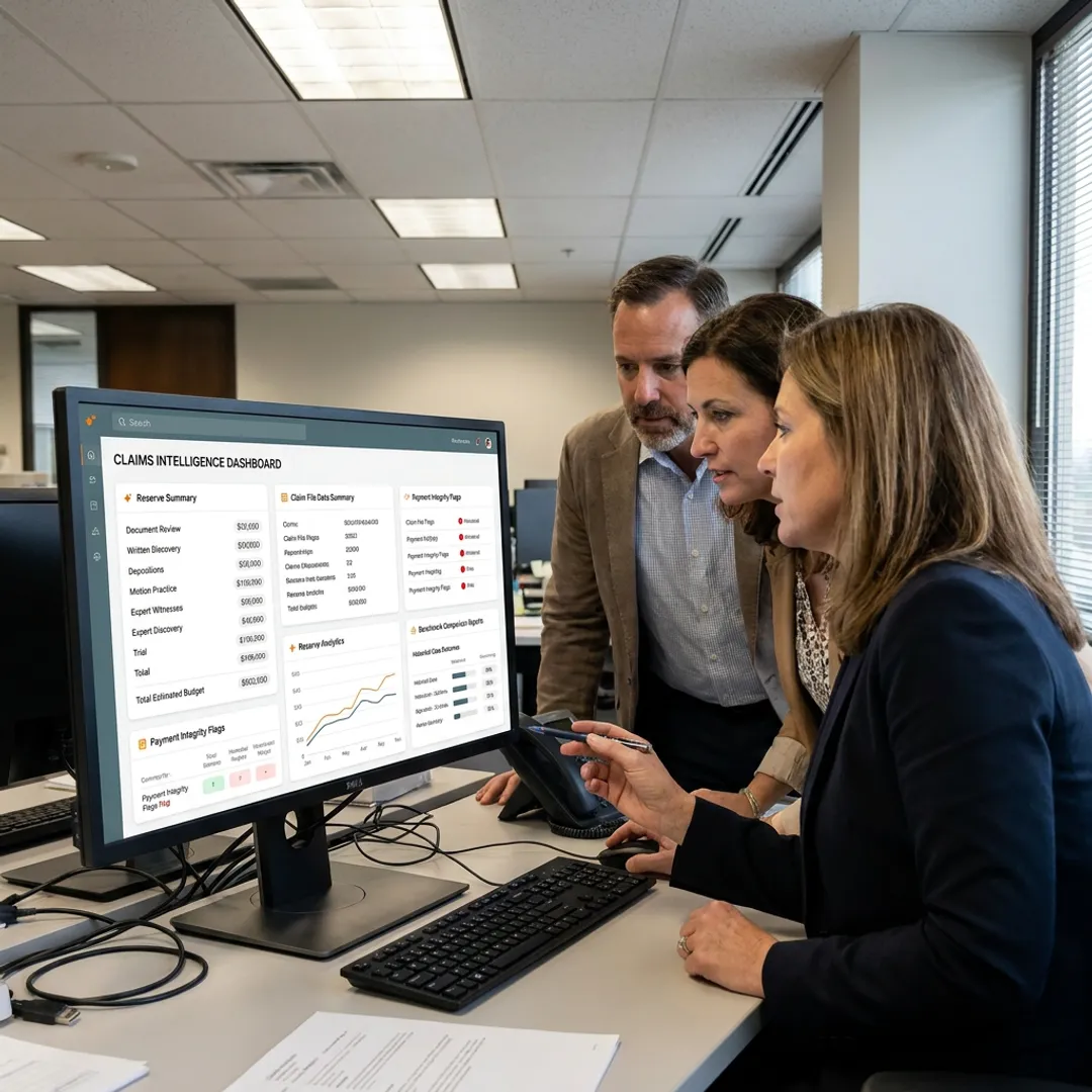 TPA claims team using audit analytics
