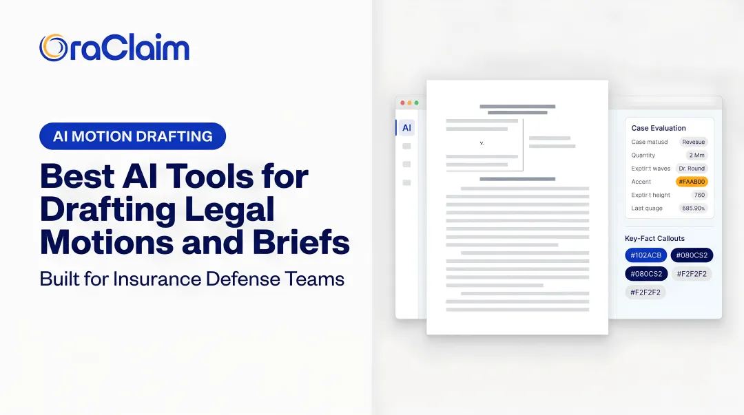 Best AI Tools for Drafting Legal Motions and Briefs