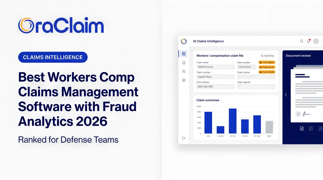 Best Workers Comp Claims Management Software with Fraud Analytics 2026