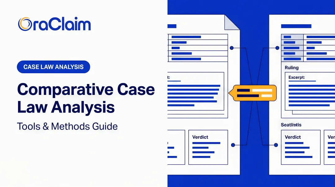 Comparative Case Law Analysis: Tools & Methods Guide