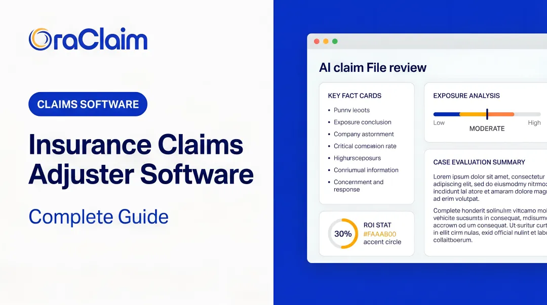 Insurance Claims Adjuster Software — Complete Guide