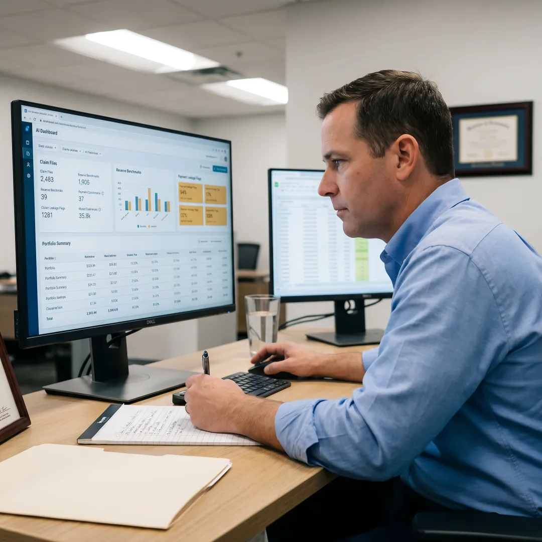 AI claims audit dashboard for TPAs