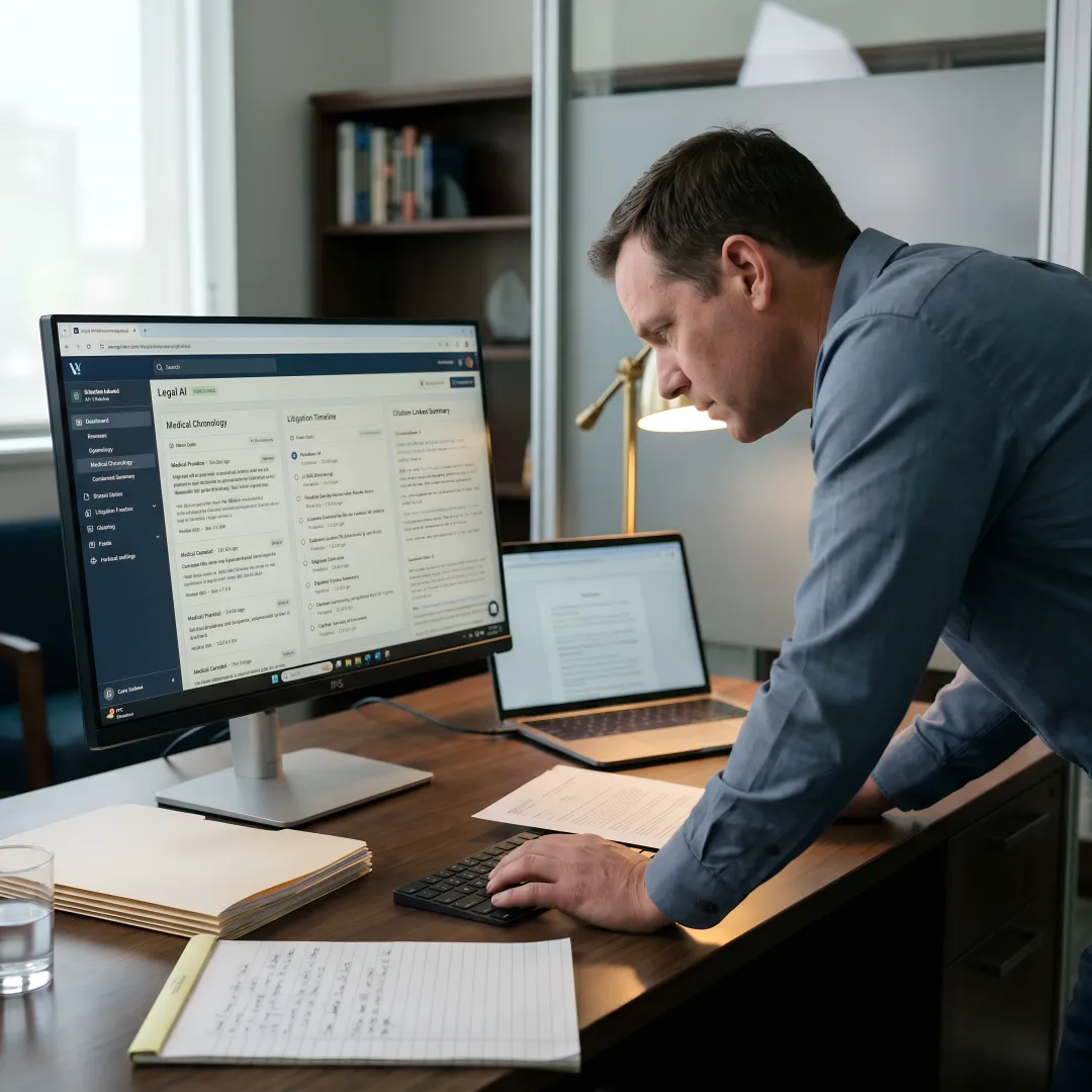 Structured medical record review process
