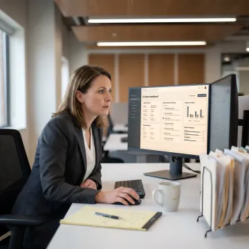 AI disability claim evaluation dashboard