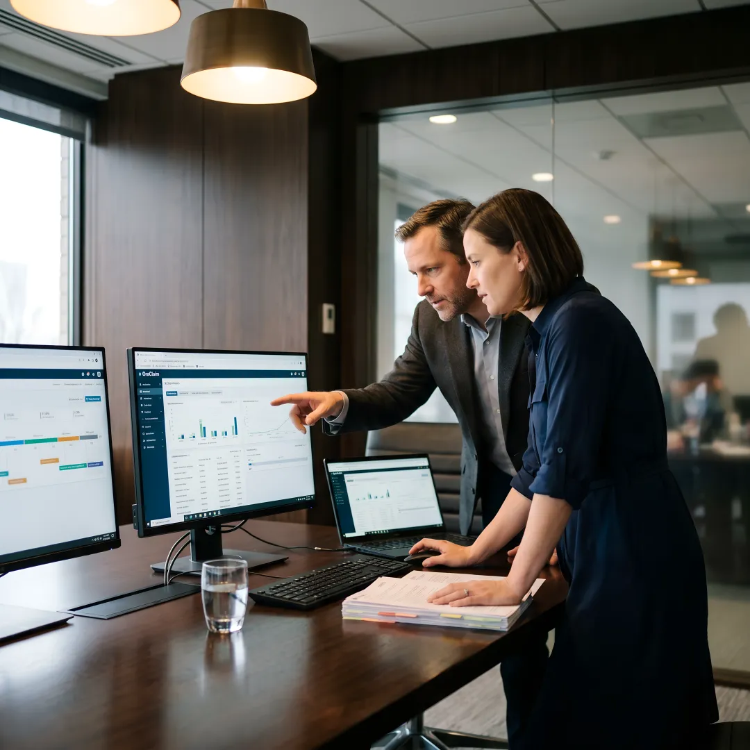 AI claims management dashboard for TPAs