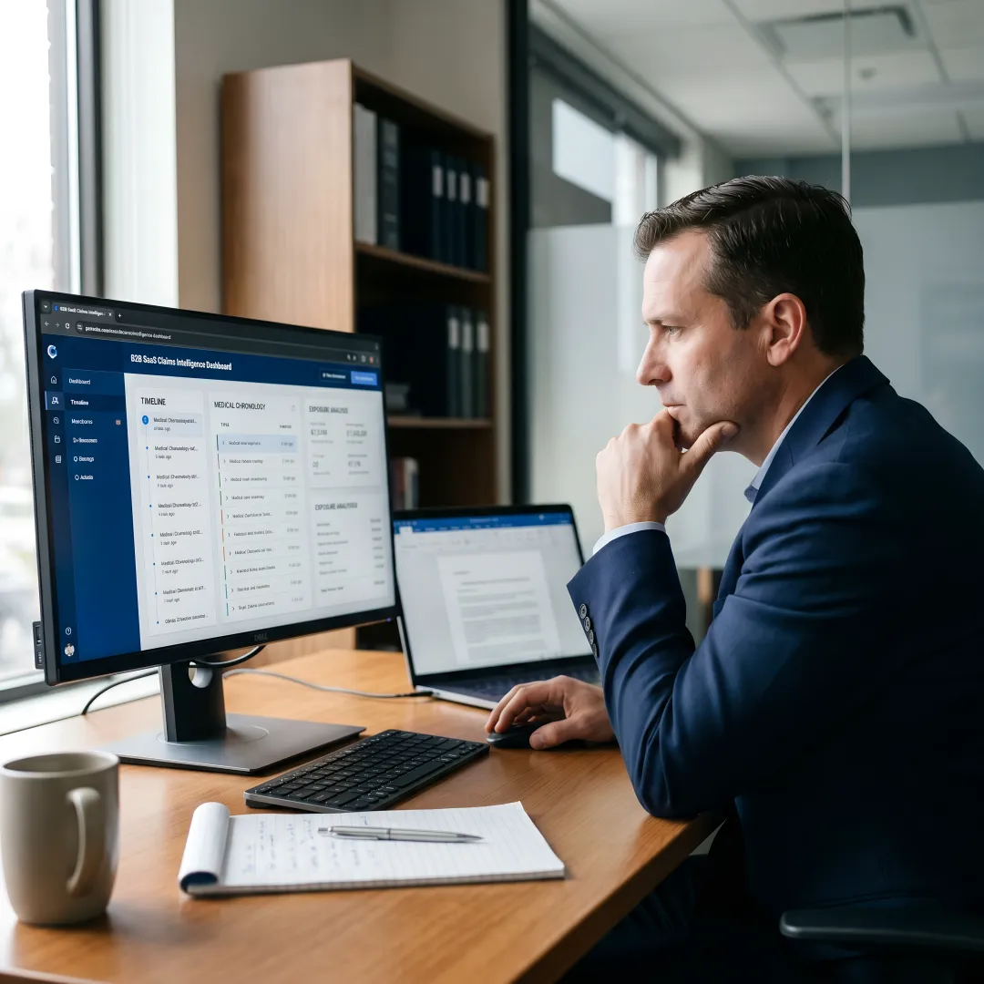 AI dashboard for medical claims validation