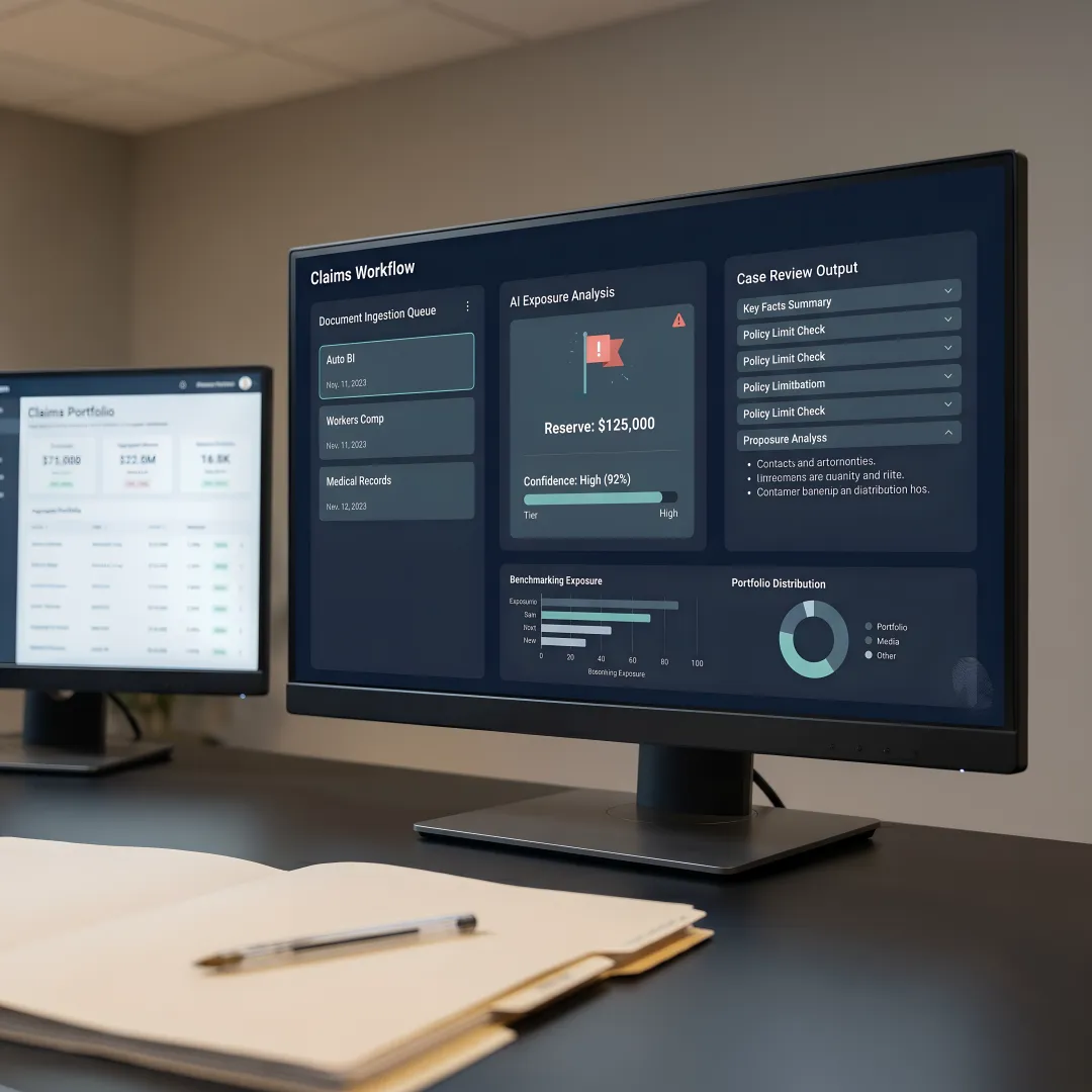 Automated claim workflow process