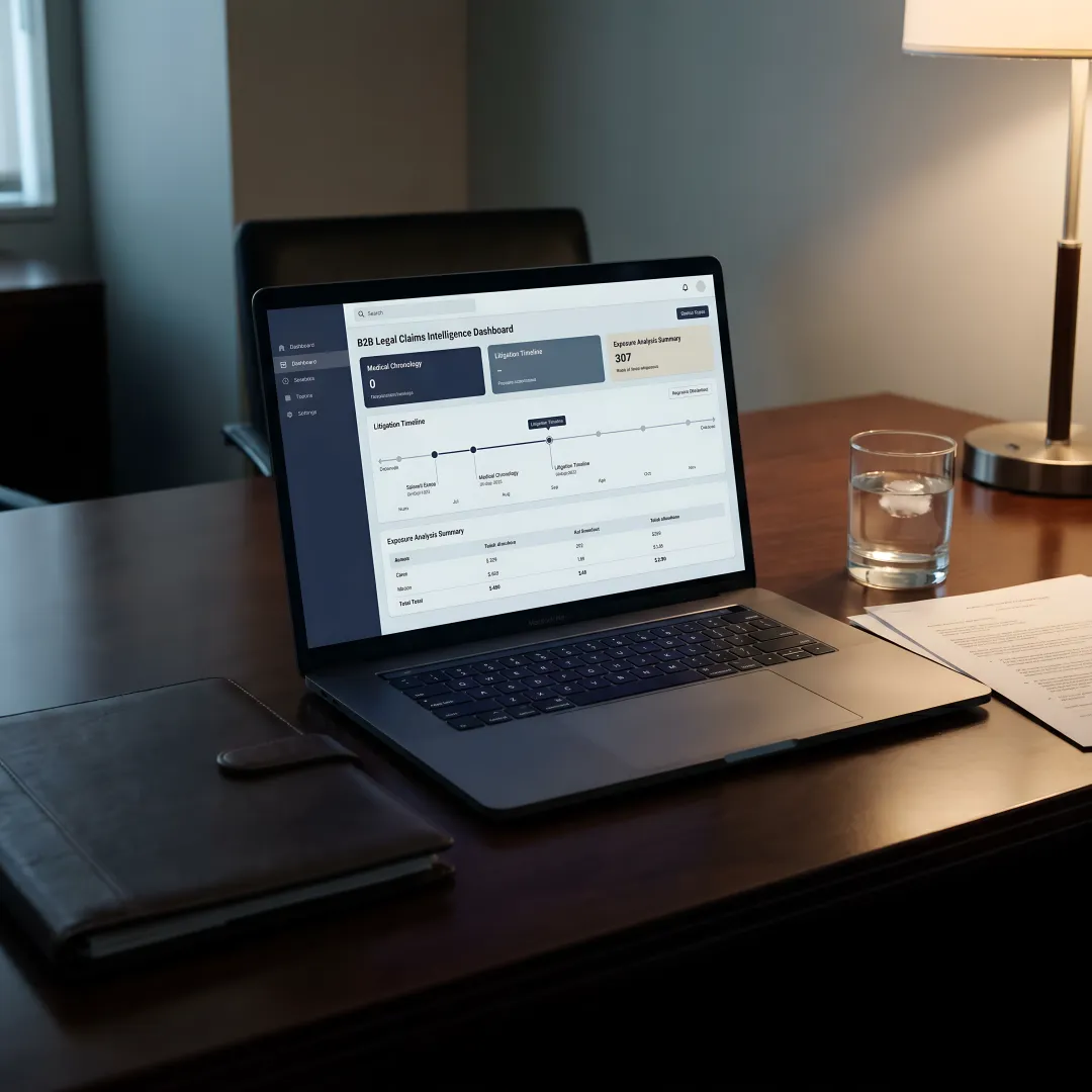 AI claims intelligence workspace