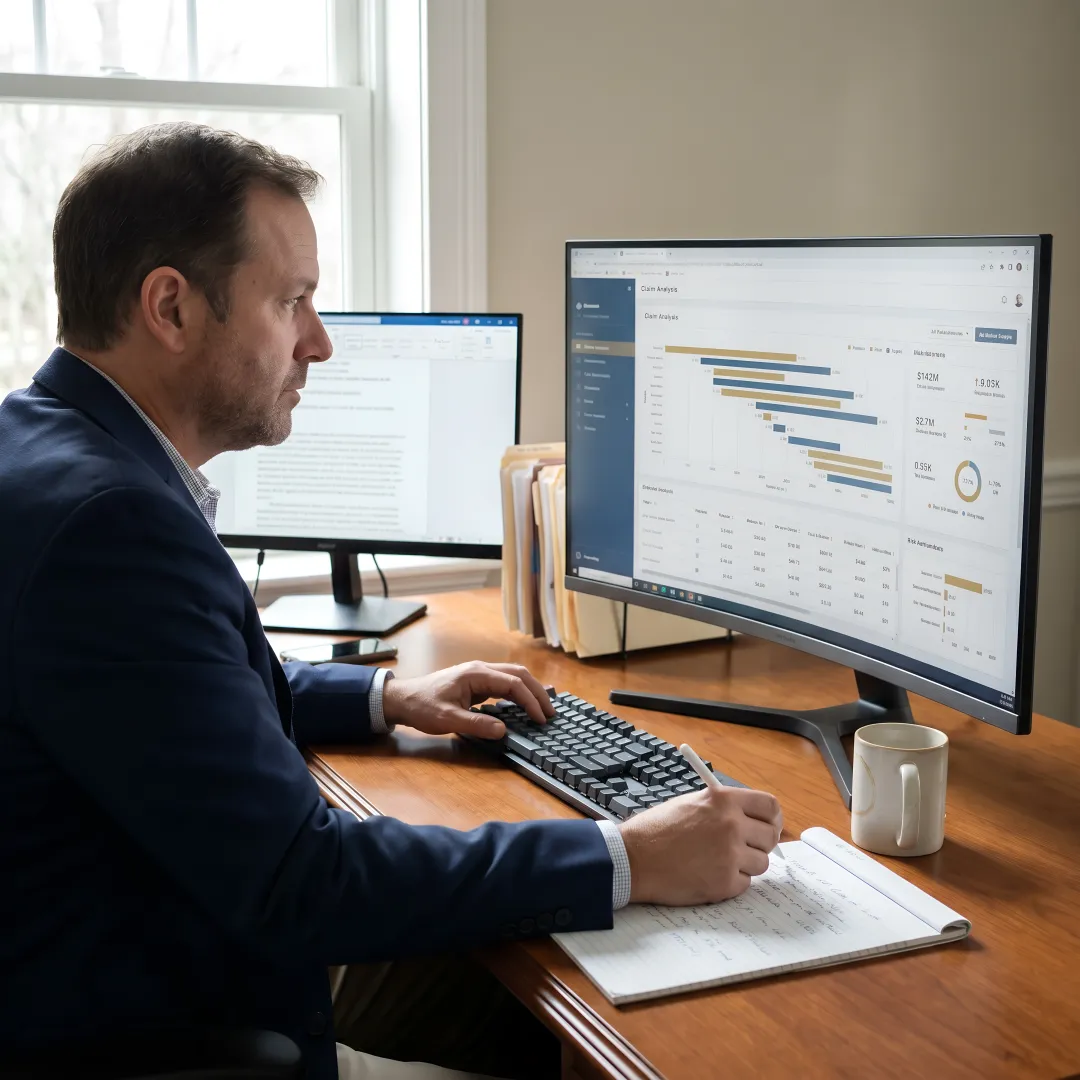 Structured claims data and recovery insights