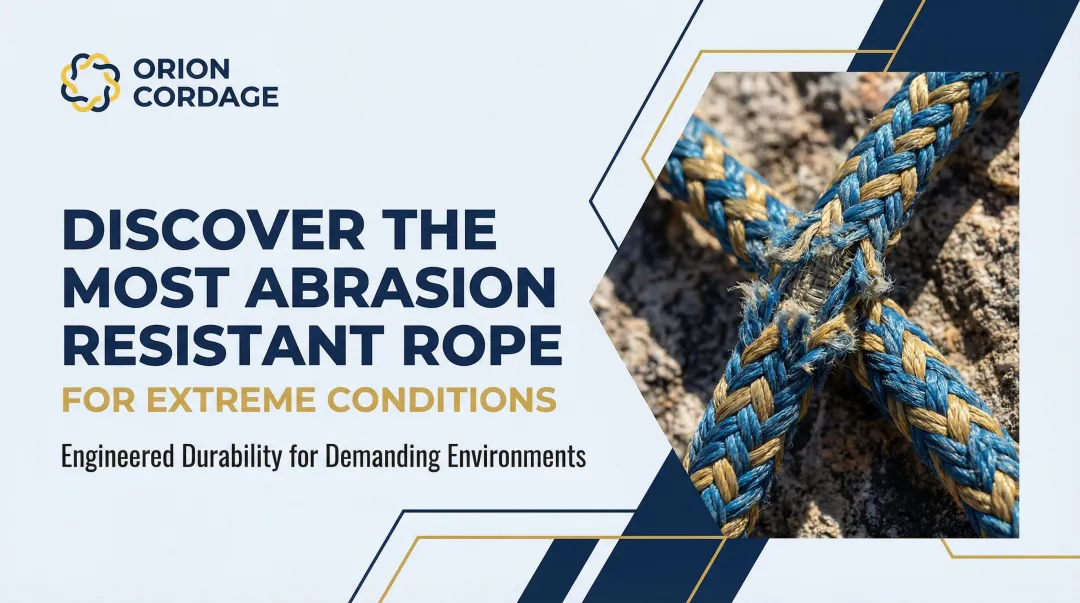 Cover image for Discover the Most Abrasion Resistant Rope for Extreme Conditions