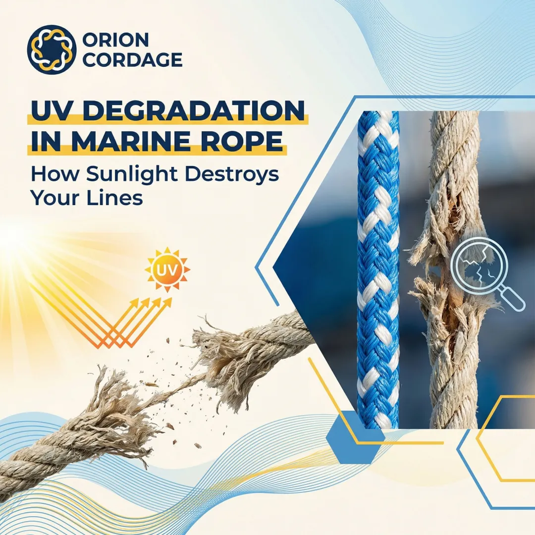 UV Degradation in Marine Rope: How Sunlight Destroys Your Lines