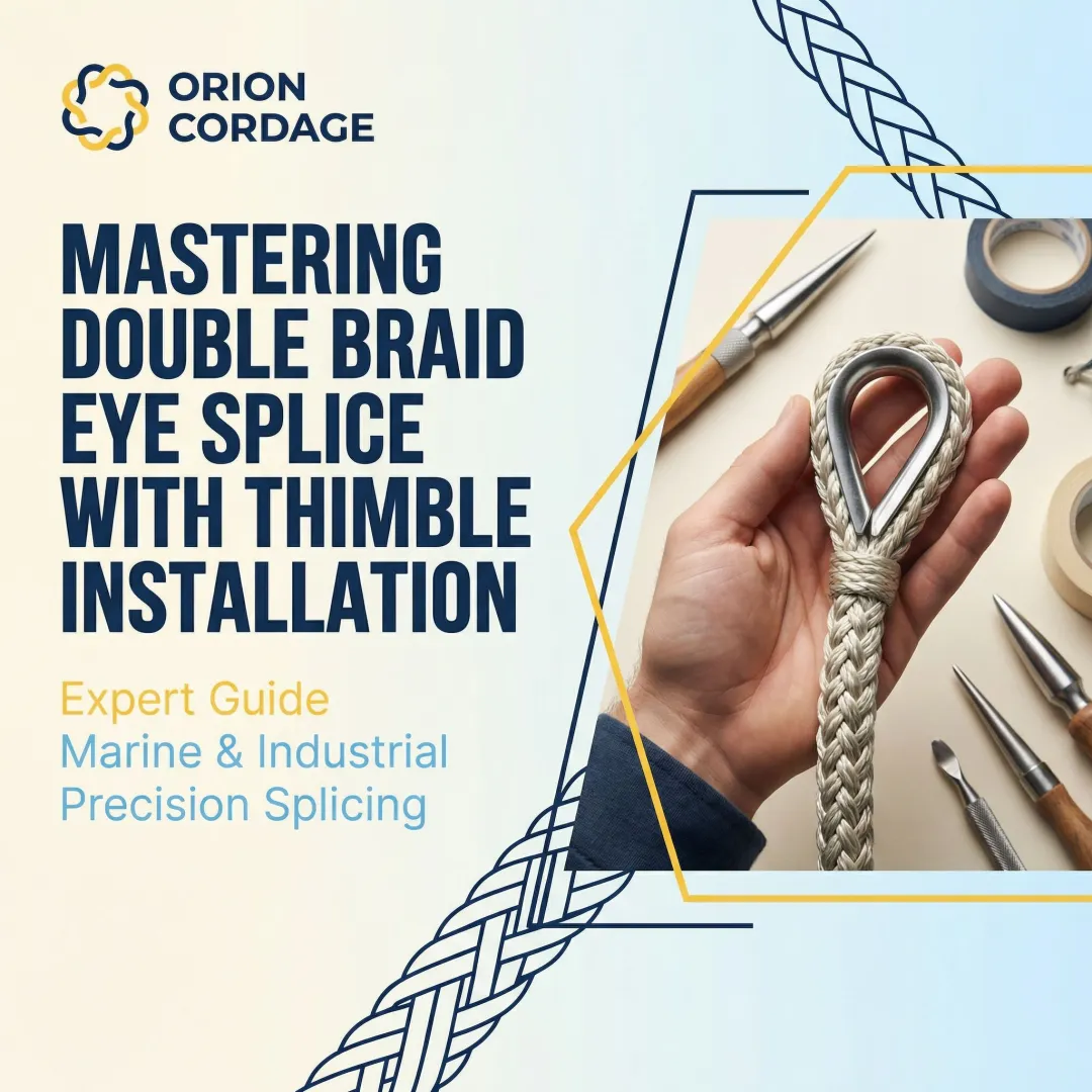 Mastering Double Braid Eye Splice with Thimble Installation