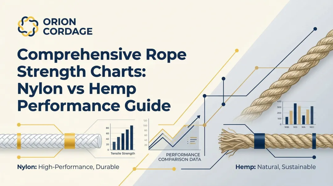 Cover image for Comprehensive Rope Strength Charts: Nylon vs Hemp Performance Guide