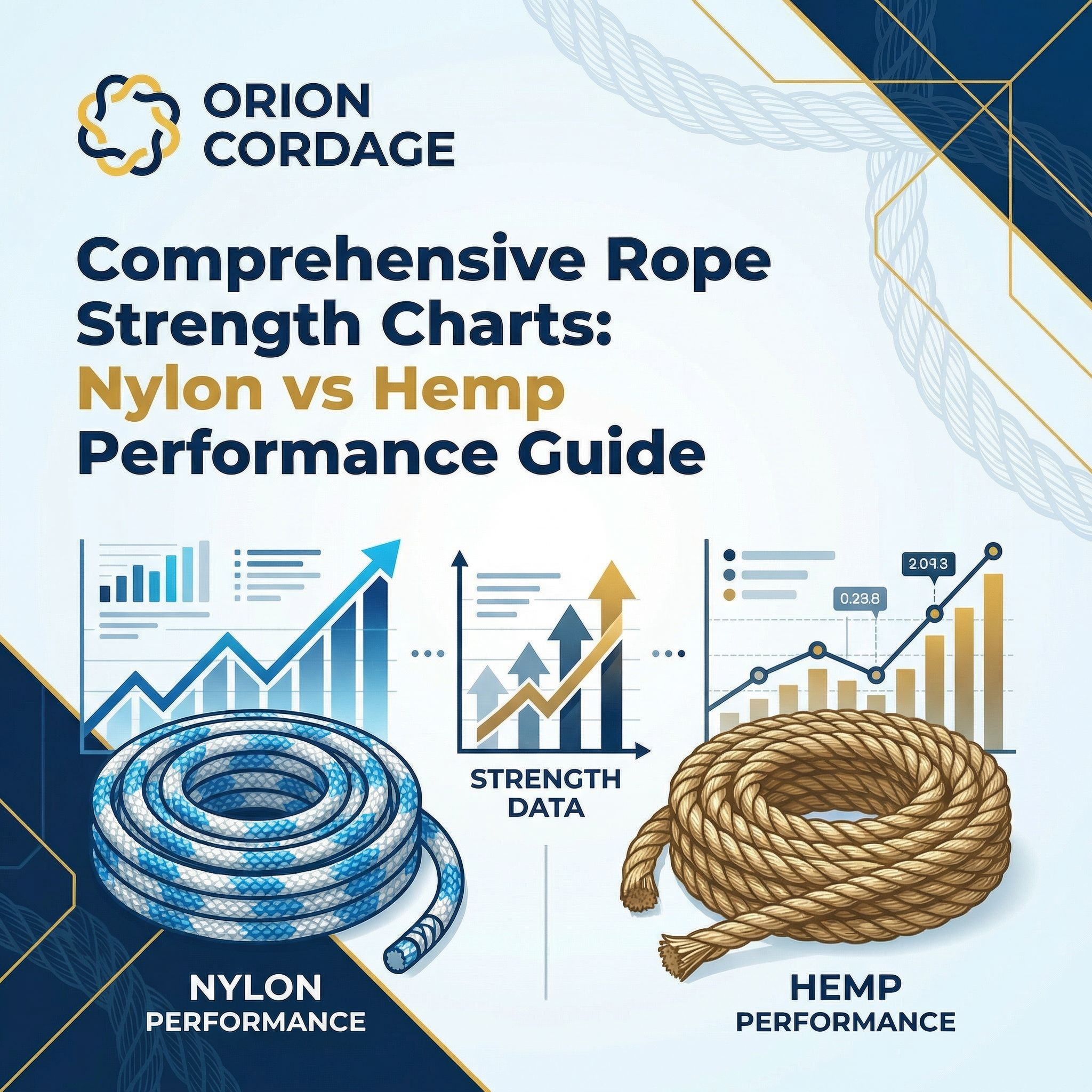 Comprehensive Rope Strength Charts: Nylon vs Hemp Performance Guide