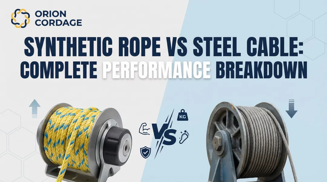 Cover image for Synthetic Rope vs Steel Cable: Complete Performance Breakdown