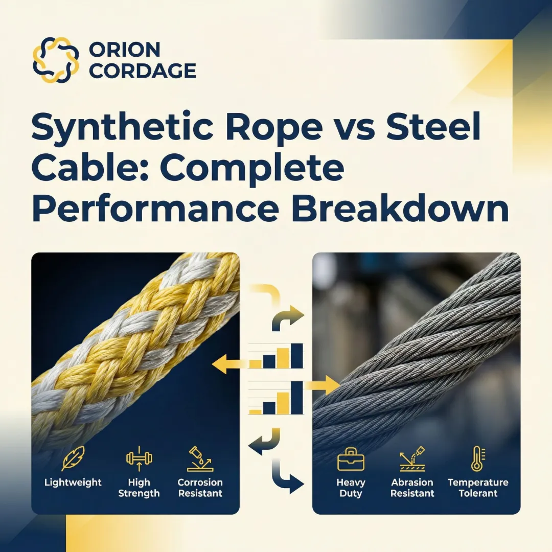 Synthetic Rope vs Steel Cable: Complete Performance Breakdown