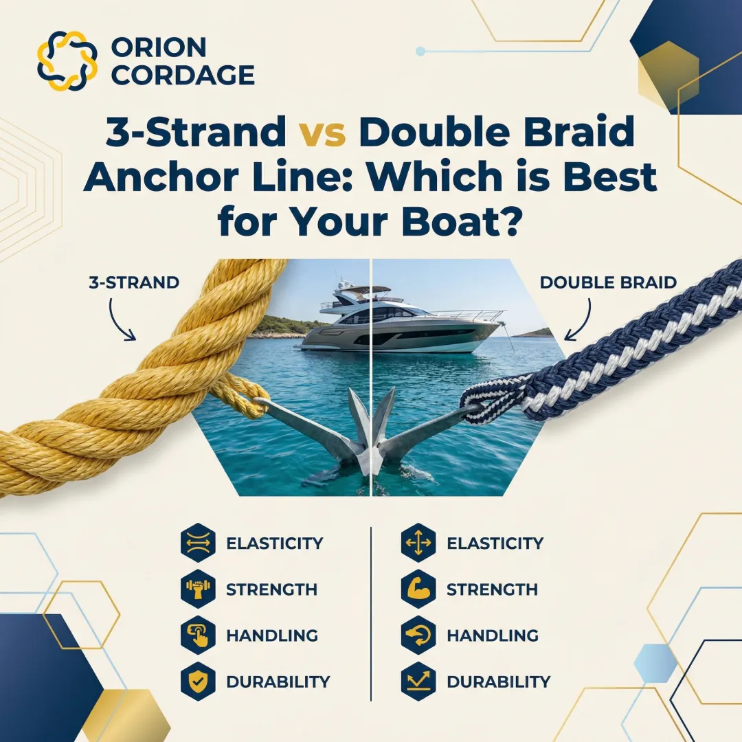 3-Strand vs Double Braid Anchor Line: Which is Best for Your Boat?