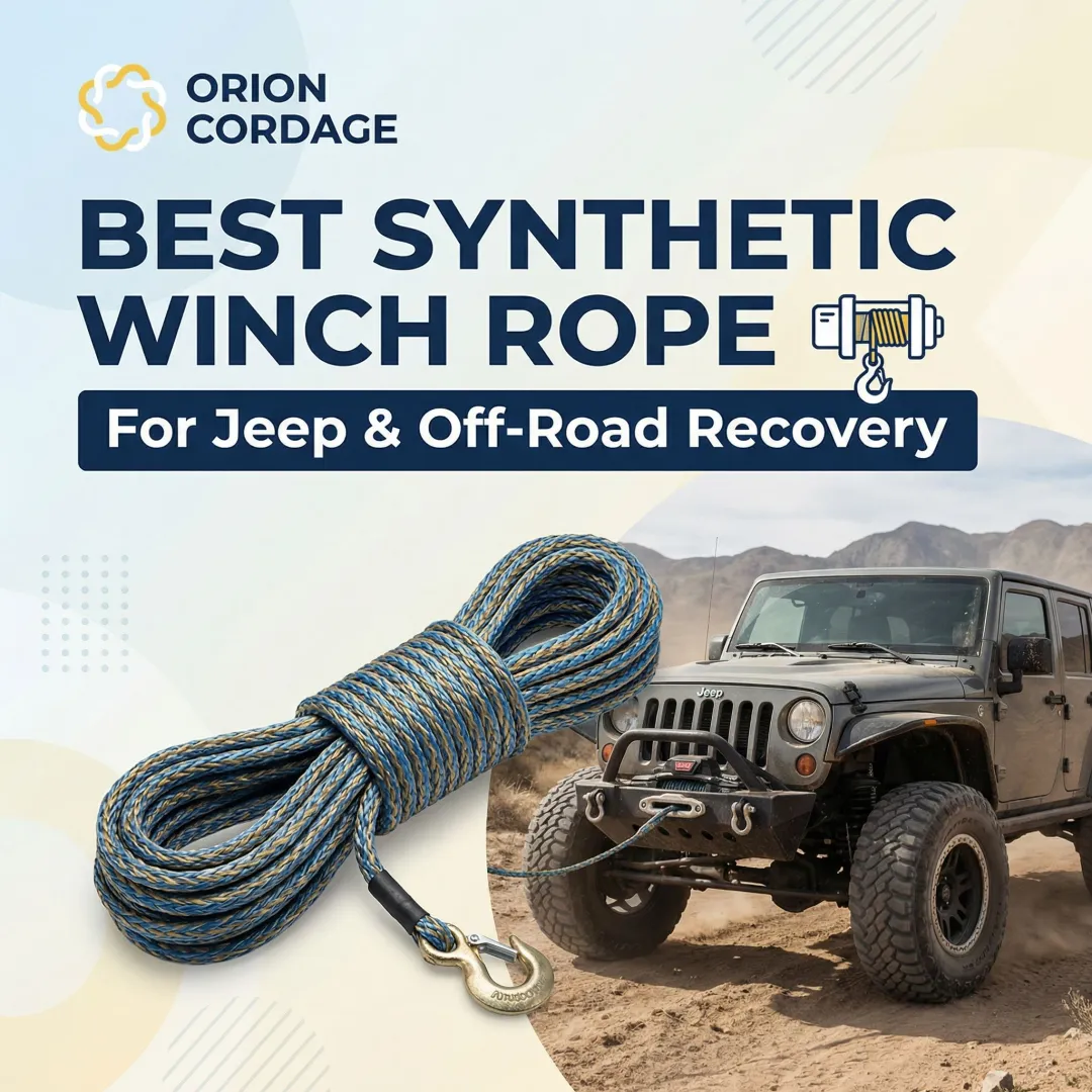 Best Synthetic Winch Rope for Jeep & Off-Road Recovery