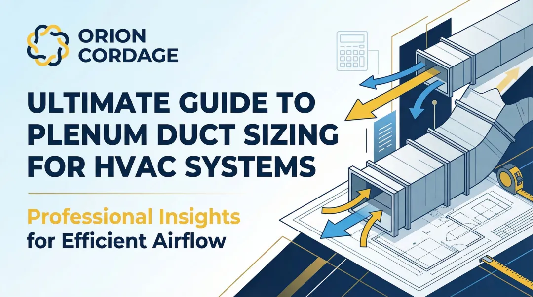 Cover image for Ultimate Guide to Plenum Duct Sizing for HVAC Systems