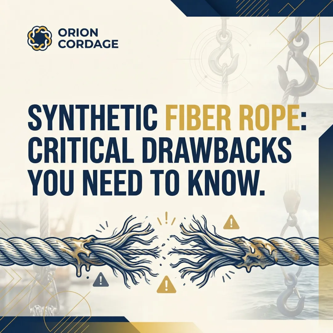 Synthetic Fiber Rope: Critical Drawbacks You Need to Know