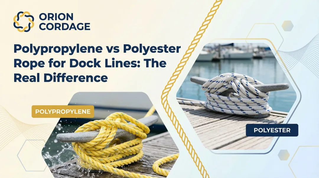 Cover image for Polypropylene vs Polyester Rope for Dock Lines: The Real Difference