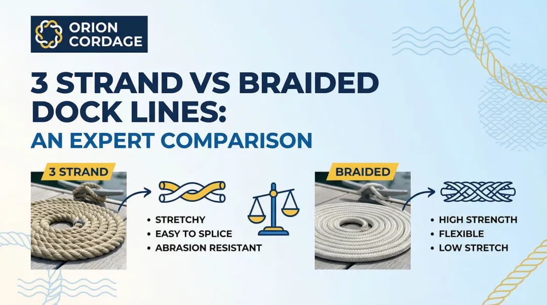 Cover image for 3 Strand vs Braided Dock Lines: An Expert Comparison