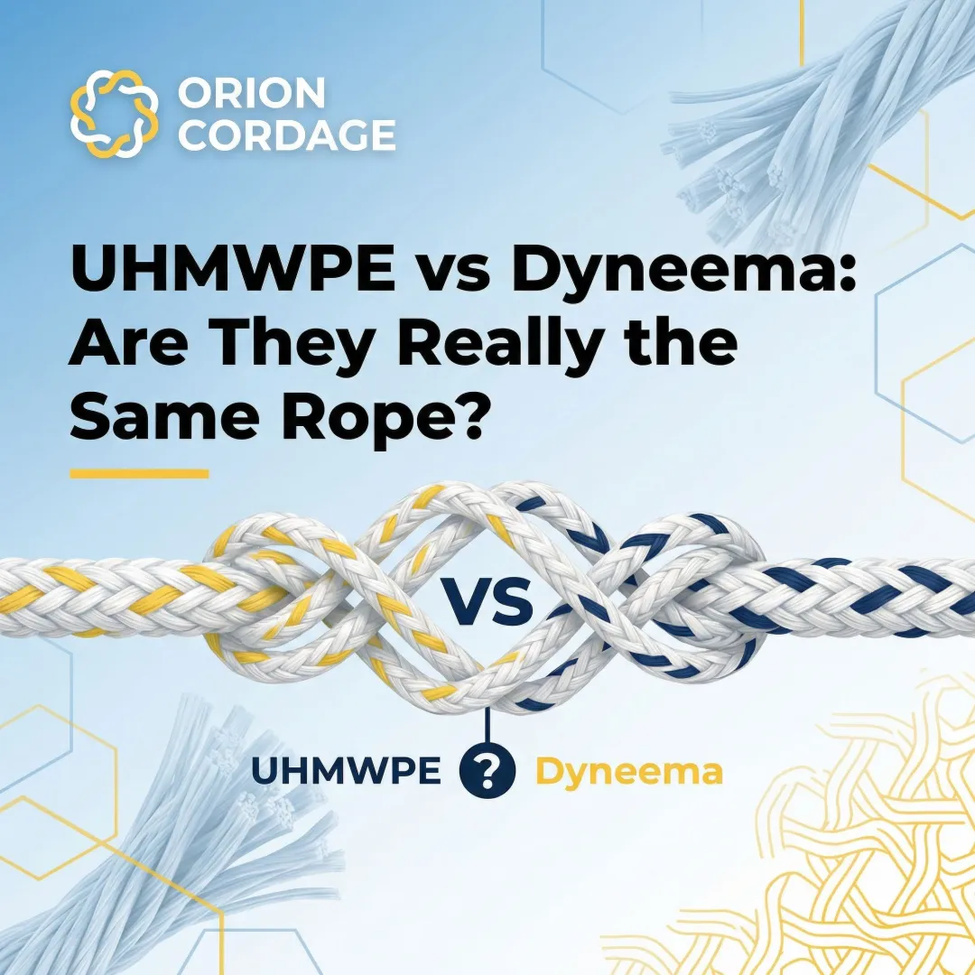 UHMWPE vs Dyneema: Are They Really the Same Rope?