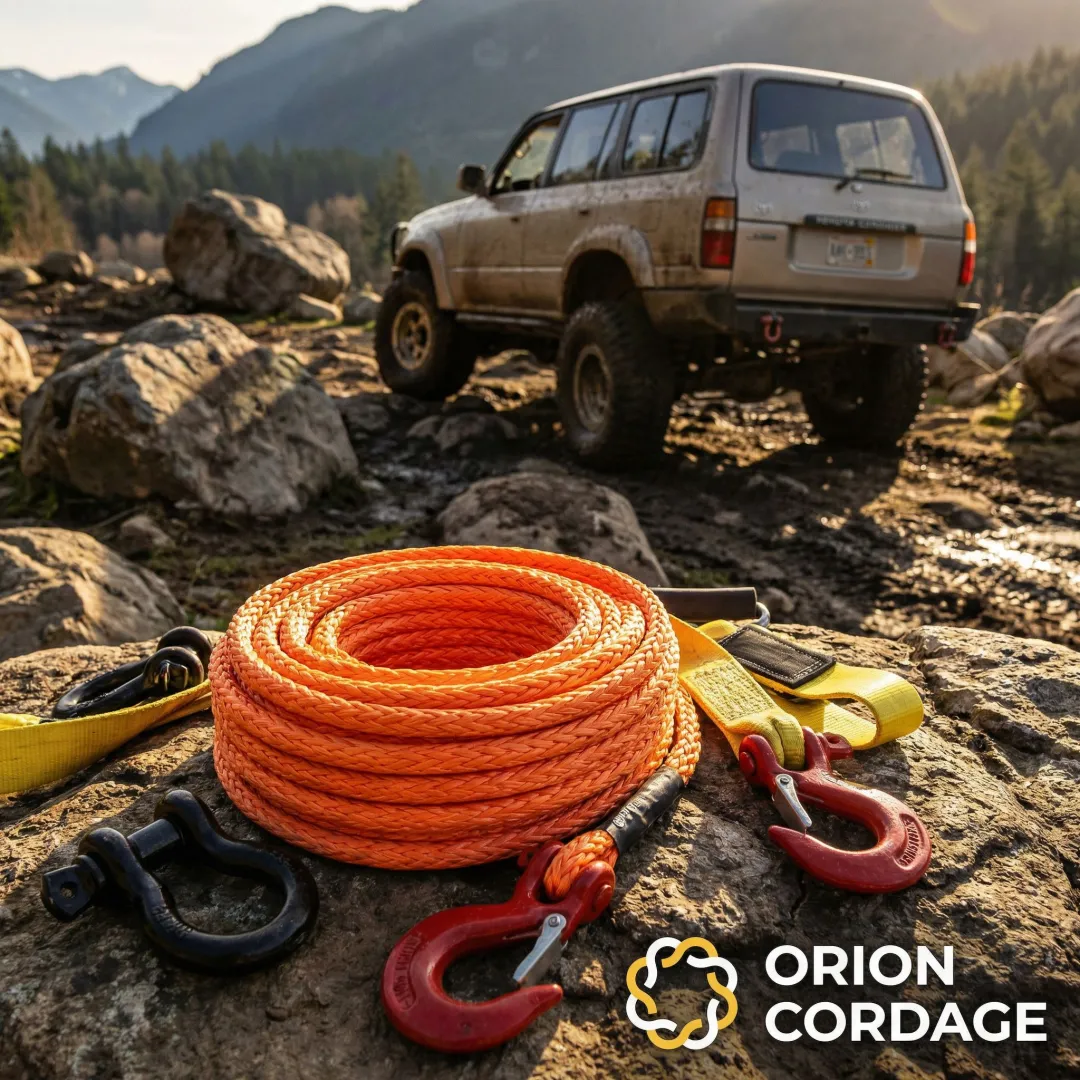 Synthetic Winch Line Supply for Off-Road & Recovery Companies
