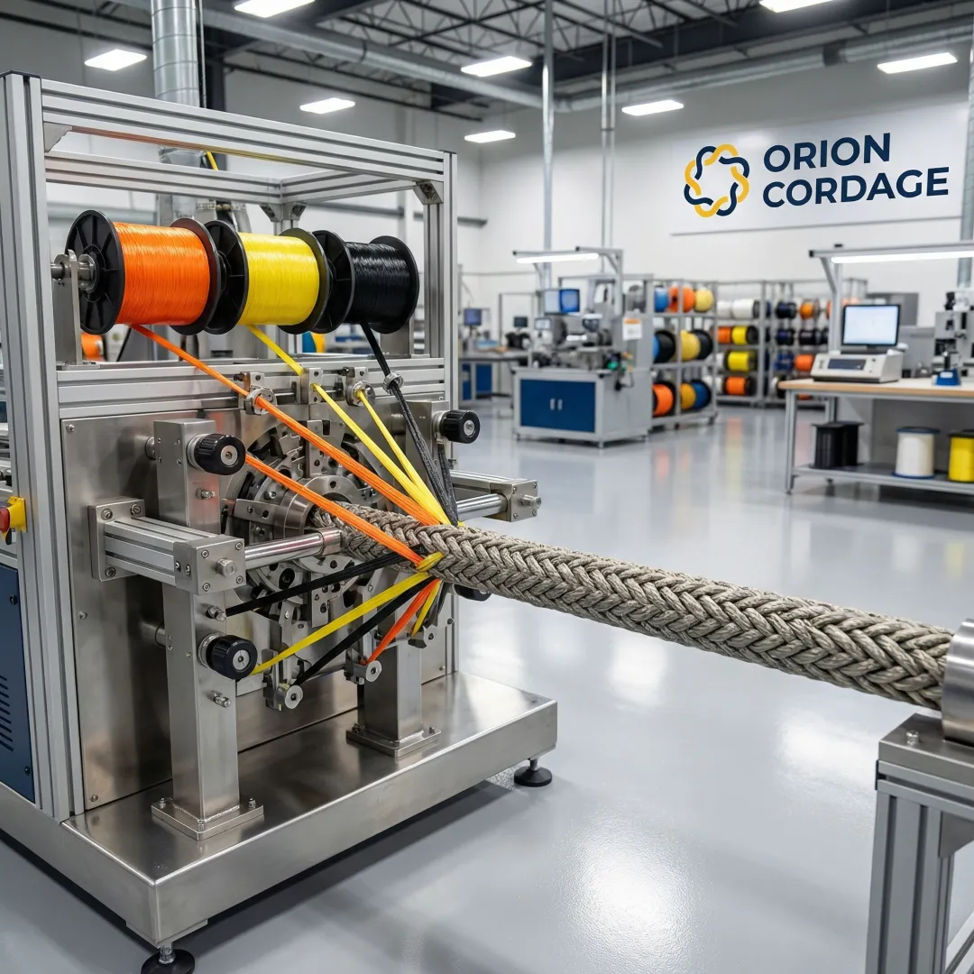 Advanced rope braiding machinery manufacturing kinetic recovery lines